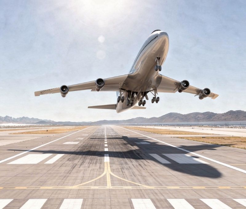 Gehörschutz-Flugzeugstart