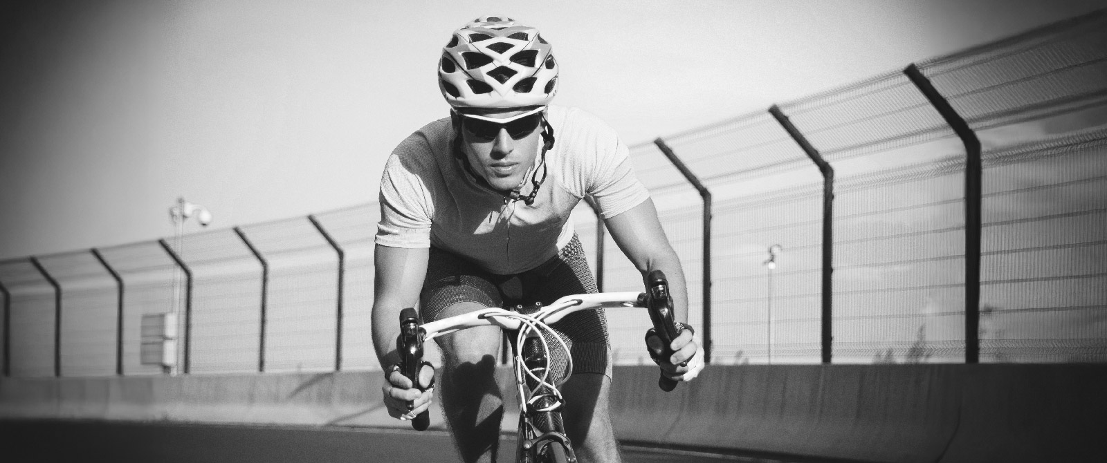 Gehörschutz-Rennradfahrer